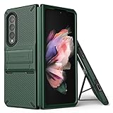 VRS Design QuickStand Pro, Durable Kickstand Case Compatible with Galaxy Z Fold 3 5G (2021)