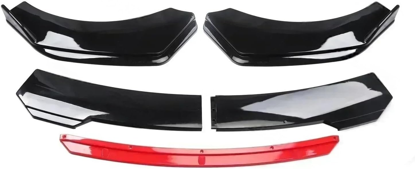 Amazon | 汎用Bタイプ カーボン柄 フロントリップスポイラー アンダーカナード スプリッター ディフューザー WRX S13 S14 S15 JZX100 180SX 86BRZ ドリ車 | フロントスポイラー | 車＆バイク