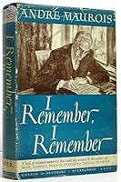 I Remember, I Remember: Autobiographical. B002F86XHO Book Cover