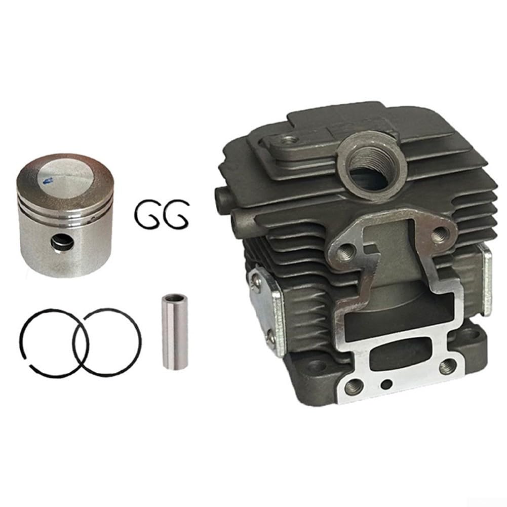 Gruppo cilindro per motore Kawasaki TJ23V | Parte di ricambio 11005-0646| Compatibile con kit cilindro TJ23 | Struttura in acciaio per riparazione tosaerba (B)