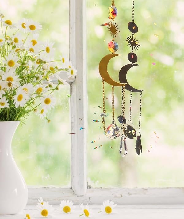 Sun Catcher, Elegant Home Decor Piece, Perfect for Living Rooms and Bedrooms, Creates Beautiful Light Reflections, Durable Sun Catcher Design for Indoor Use, Ideal Gift for All Occasions.