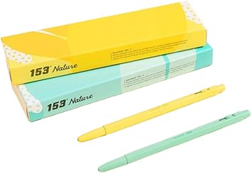 Monami153 Nature pens 0.7mm Highend metallic ball-point pen apple mint