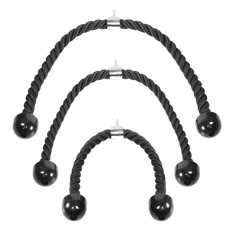 Corde Pour Machine à Poulie / Triceps - Accessoire Musculation Bras, Dos, épaules