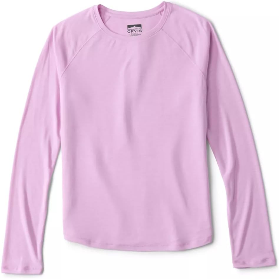 Orvis DriCast Long-Sleeve Crew Women's Shirt - Moisture-Wicking, Breathable Performance Top for Outdoor Activities