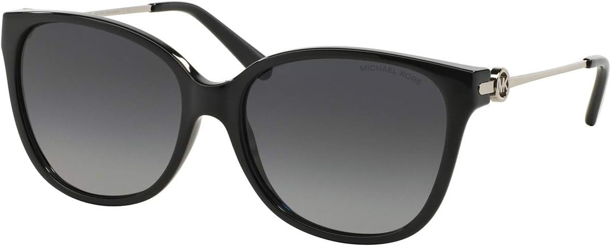 Michael Kors MK6006-3005T3 Sunglasses MARRAKESH BLACK w/GREY GRADIENT POLARIZED 57mm