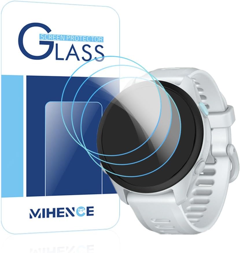 Compatible with CMF by Nothing Watch Pro 2 Smartwatch Screen Protector, 9H Anti-Scratch Tempered Glass Film (Pack of 3)