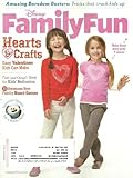 Disney Family Fun Magazine February 2012 Hearts & Crafts: Easy Valentines Kids Can Make