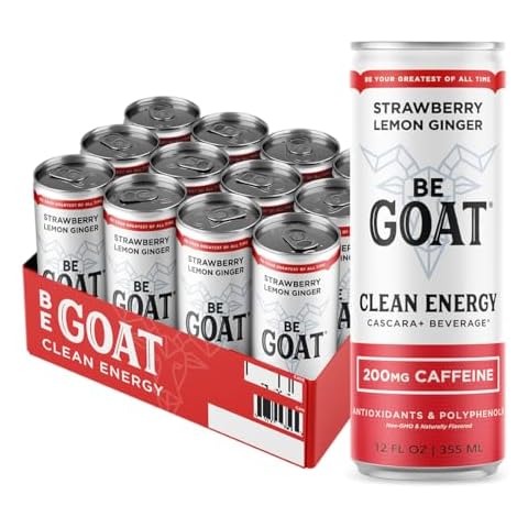 BeGOAT Strawberry Lemon Ginger Energy Drink Cover