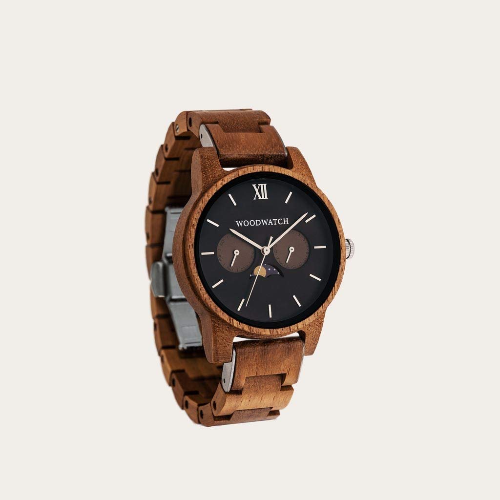 Woodwatchthe Official Maverick Mens Wooden Watch Luxurious