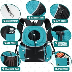 PetAmi-Dog-Front-Carrier-Backpack-Extra-Ventilated-Adjustable-Pet-Cat-Chest-Carrier-Backpack-Small-Dog-Carrier-for-Hiking-Camping-Travel-Medium-Dog-Puppy-Large-Cat-Carrying-Bag-Max-10-lb-Sea-Blue - Cucciolini Doodles   PetAmi-Dog-Front-Carrier-Backpack-Extra-Ventilated-Adjustable-Pet-Cat-Chest-Carrier-Backpack-Small-Dog-Carrier-for-Hiking-Camping-Travel-Medium-Dog-Puppy-Large-Cat-Carrying-Bag-Max-10-lb-Sea-Blue