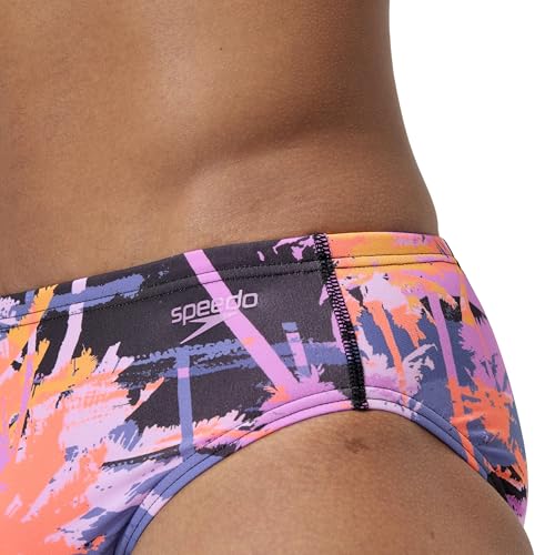 Speedo Men's Swimsuit Brief Printed Endurance+ The One by Speedo - Used condition - Image 2