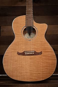 Amazon.com: Fender FA-345CE Flame Maple Top Auditorium