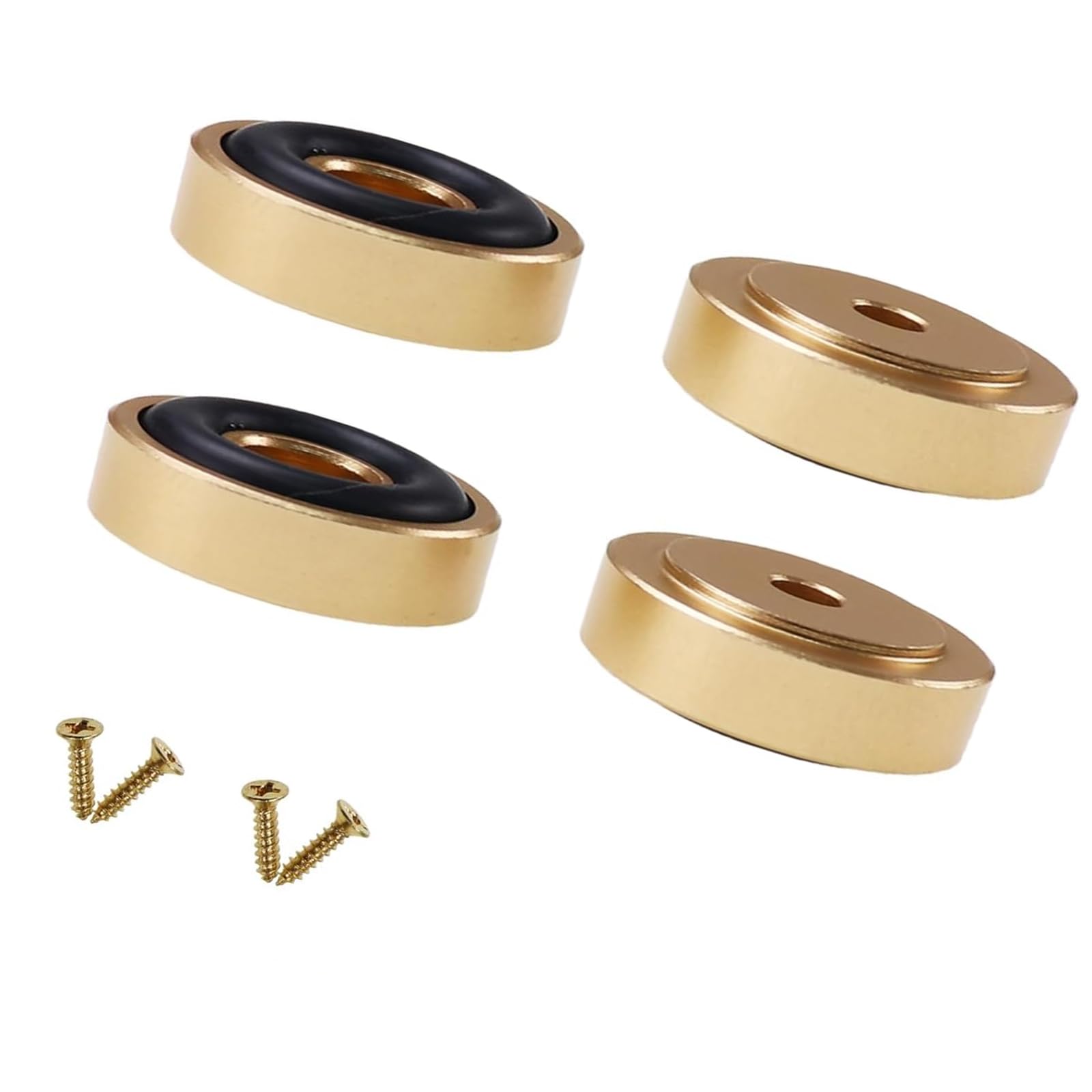 4Pcs Nonslip Cutting Board Feet for Cabinets and Boards Ensuring Firm Hold and Surfaces Metal Construction Cutting Board Legs Metal