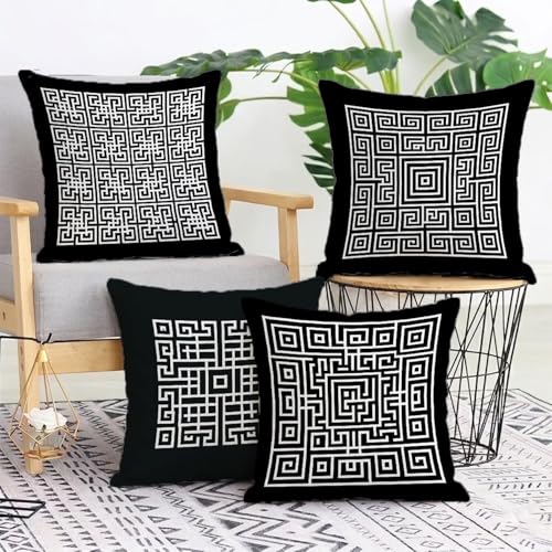 �N�b�V�����J�o�[ 35x35cm 4���Z�b�g ������� �k�� ���� ���l�� �\�t�@�w���� �B���t�@�X�i�[ �􂦂� ���z�c�J�o�[ �ʋC �z�� �t�� �H�~ �C���e���A �������� (��) L-G304
