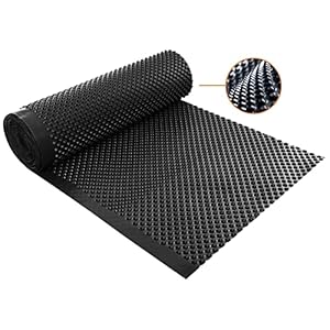 Noppenbahn 1,0x20m - 20m² | Noppenfolie | Mauerschutz | Grundmauerschutz | Drainage | Dichtungsbahn | PE Folie