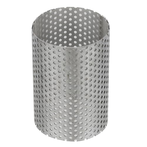 Image of PATIKIL 1 Pcs 52mm OD Strainer Mesh, 74mm H 80 Mesh Screen Y Shaped Strainer Filter Valve Mesh Screen 304 Stainless Steel Double Layer Strainer Mesh for Debris Pump Water Oil Separation