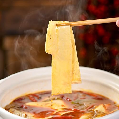 Tofu Skin, China Specialty Snacks, Dry Goods, Soy Products, Yuba, Dried Fried Soybean Tofu Skin Vegan Food, Vegetarian, Non-Gmo, 豆腐皮Doufupi Youdoupi, 120G #TOP5