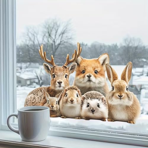 Vinilos Decorativos Animales Bosque para Niños miniatura 4