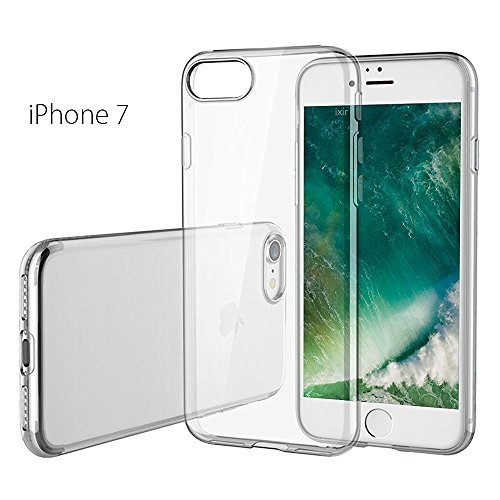 Hi-Case iPhone 7 Case [Crystal Clear] [Ultra Slim] [Soft Material]