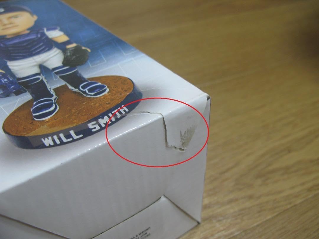 専用箱に剥がれ痕有！球場配布品 ウィル・スミス ドジャース ボブルヘッド 箱に剥がれ痕有 球場配布品 ウィル スミス ドジャース ボブルヘッド