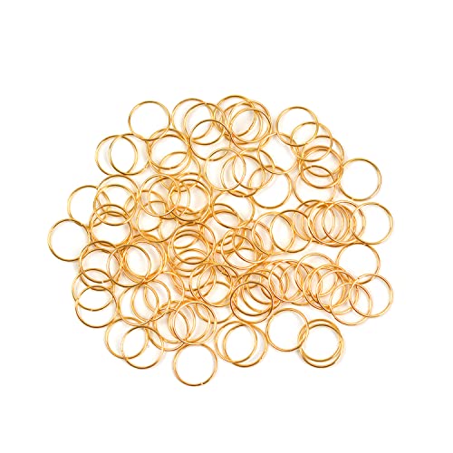 100 Piezas Aros para Trenzas Accesorios para el Cabello miniatura 1