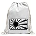 Drapeau de Guerre Japonais Kriegsmarine Fun Sac à Dos Sport Sac de Remise en Forme Gymbag Shopping Coton avec Cordon