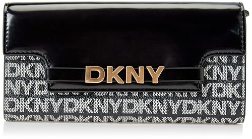 DKNY Womens Avril Logo Bi-Fold Wallet