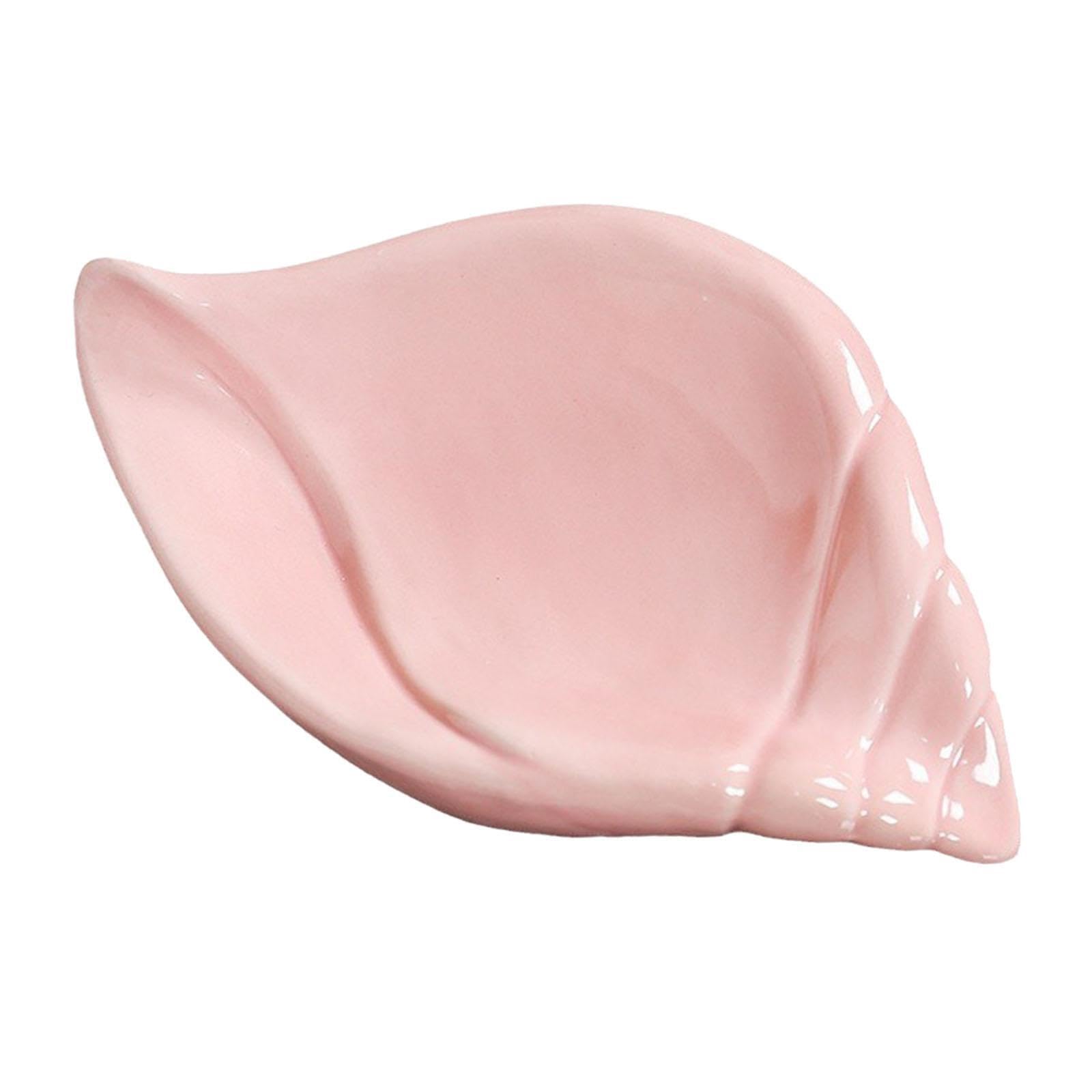 Zambuph Fashionable Sponge Cosmetics Dresser Tray Shelf Container, Whelk Pink