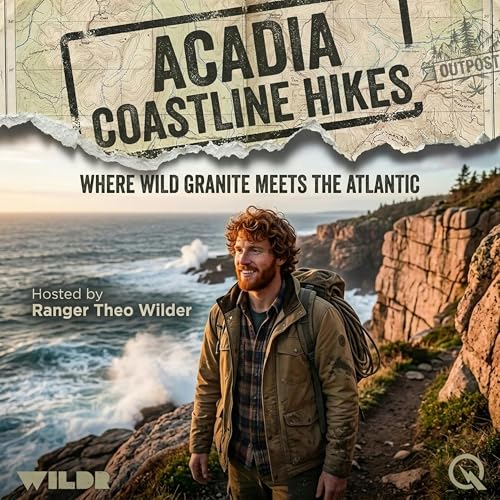 『Acadia Coastline Hikes - Explore rugged trails and coastal wonders with Ranger Theo Wilder』のカバーアート