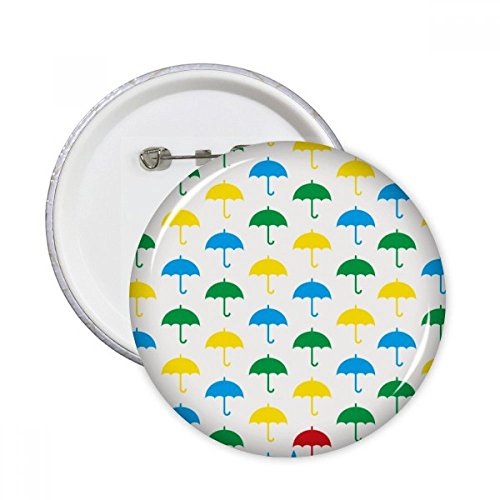 Pins badge pluie multicolore décoratif pour customiser