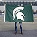College Flags & Banners Co. Michigan State Spartans MSU Sparty University Large College Flag