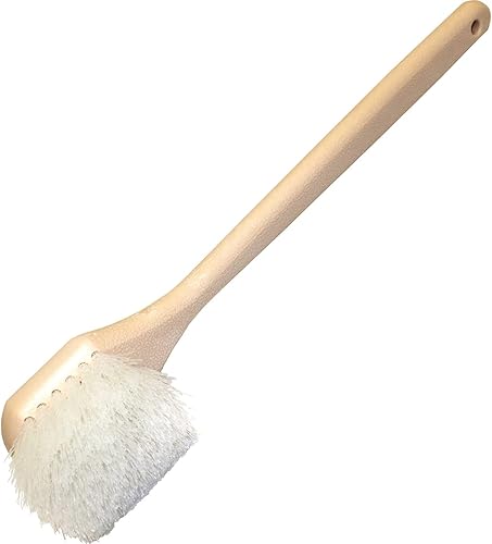 Genuine Joe Cepillo multiusos de nailon, 1 cada uno, blanco, 20 pulgadas