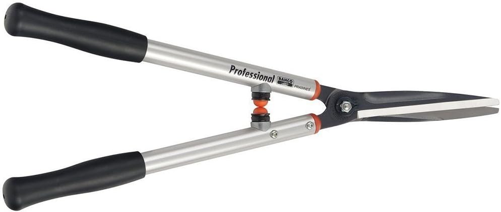 Bahco BHP54H-SL-25 P54H-SL-25 Super Light Hedge Shears with Blade, Multi-Colour, 25 cm