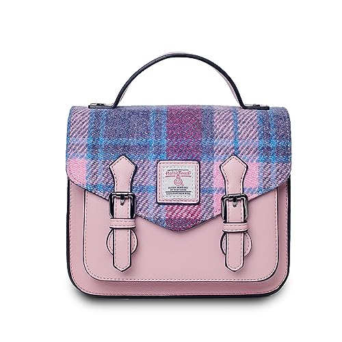 Image of Islander The Calton Satchel - Ladies Satchel With HARRIS TWEED - Small and Medium