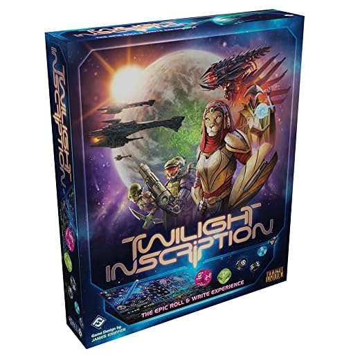 Fantasy Flight Games Twilight FFGTIN01 Brettspiel mit Inschrift, ab 14 Jahren, 1-8 Spieler, 90-120 Minuten Spielzeit