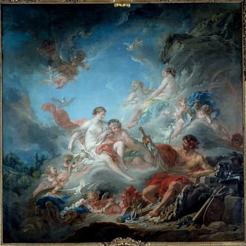 Toile Vulcan François Boucher 60x90cm pour habiller un mur vide de chambre