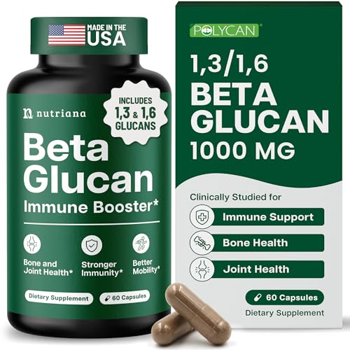 Nutriana Beta Glucan Supplements 1000mg