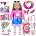 UZIDBTO American 18 Inch Doll Accessories - 18