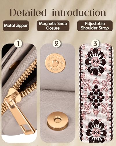Image of Miss Adola Small Crossbody Bags for Women with Guitar Strap