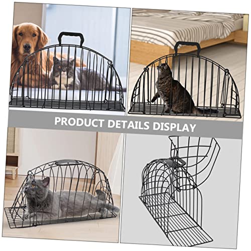 FRCOLOR 2 Unidades gaiola de banho para animais de estimação gaiola de gato de malha gaiola de gato