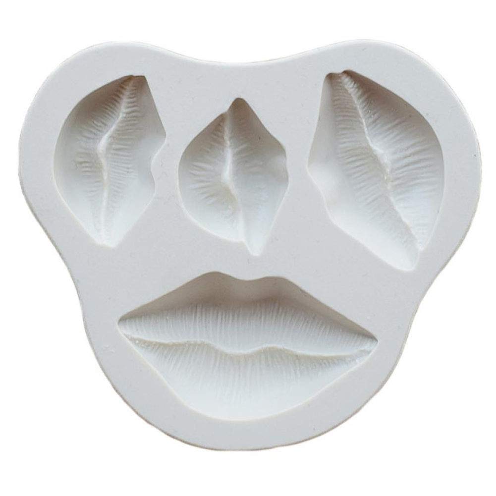 Hotaden Sexy Lips Silicone Mold Fondant Mould Chocolate Gumpaste Molds Sugarcraft Kitchen Accessories Cake Decorating Tools