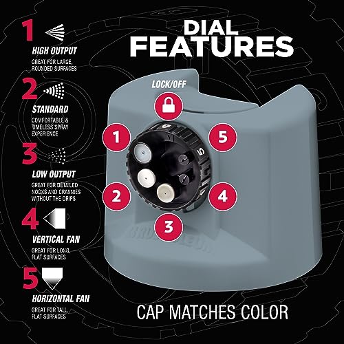 Image of Rust-Oleum Stops Rust Custom 5-in-1 Spray Paint, Satin Blue Haven