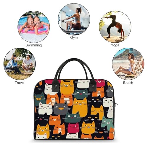 Maletín ligero de nailon para laptop unisex miniatura 4