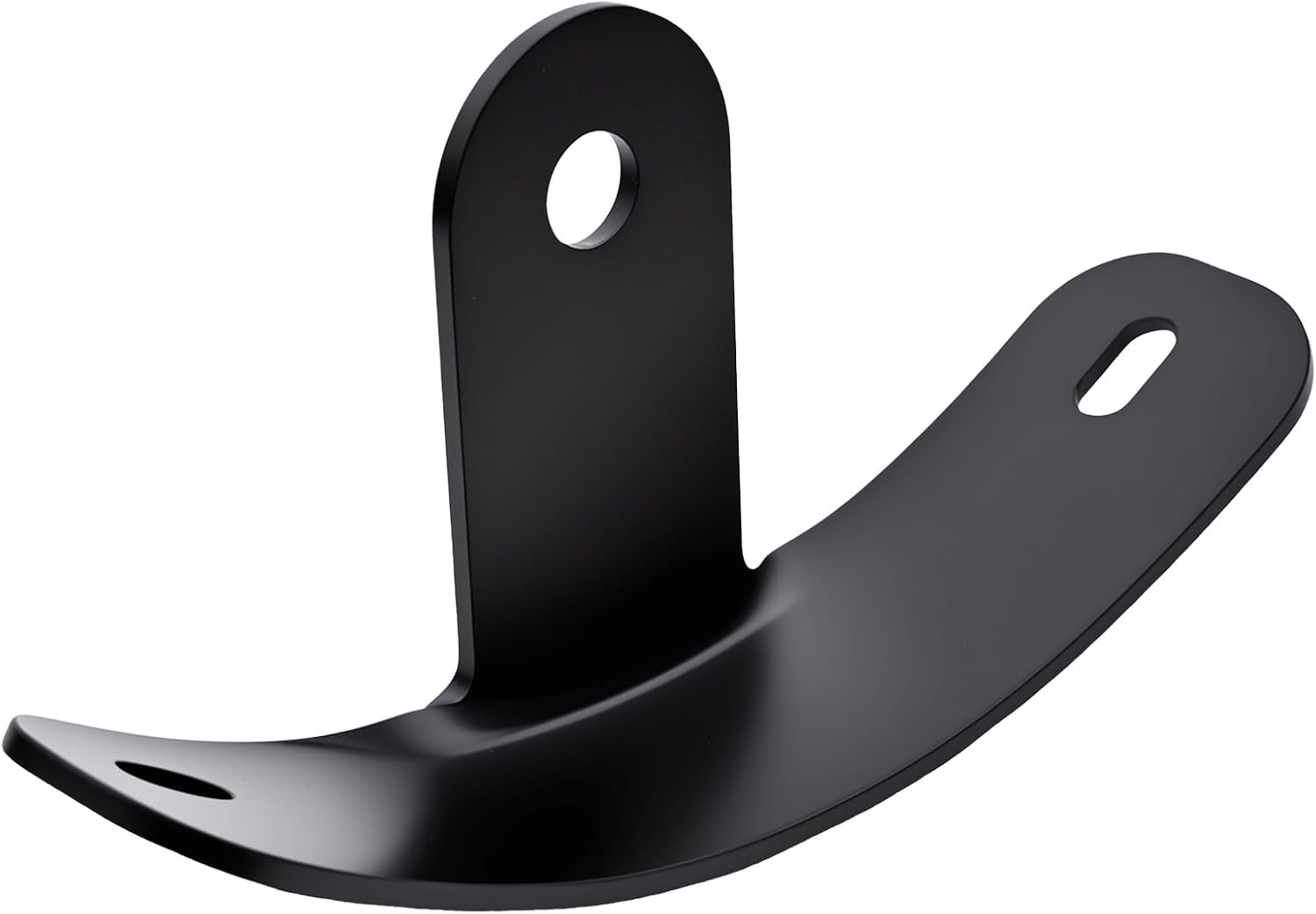 Motorcycle Rear License Plate Bracket Compatible with Harley Sportster 48 72 Iron 883 1200 Nightster Roadster 1993-2026, Rear Side Curved Support Holder Accessories, 1/2" Shock Mount Area