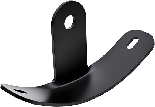 Motorcycle Rear License Plate Bracket Compatible with Harley Sportster 48 72 Iron 883 1200 Nightster Roadster 1993-2026, Rear Side Curved Support Holder Accessories, 1/2" Shock Mount Area