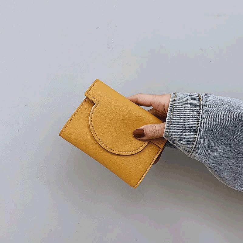 Women's Wallet Short Coin Purse Card Holder Handbag Small Female Hasp Mini Clutch Girl Money Bag(D)4