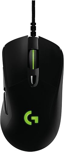 Logitech G 403 Prodigy Souris de Jeu Filaire 12 000 DPI RVB légère 6 Boutons pro