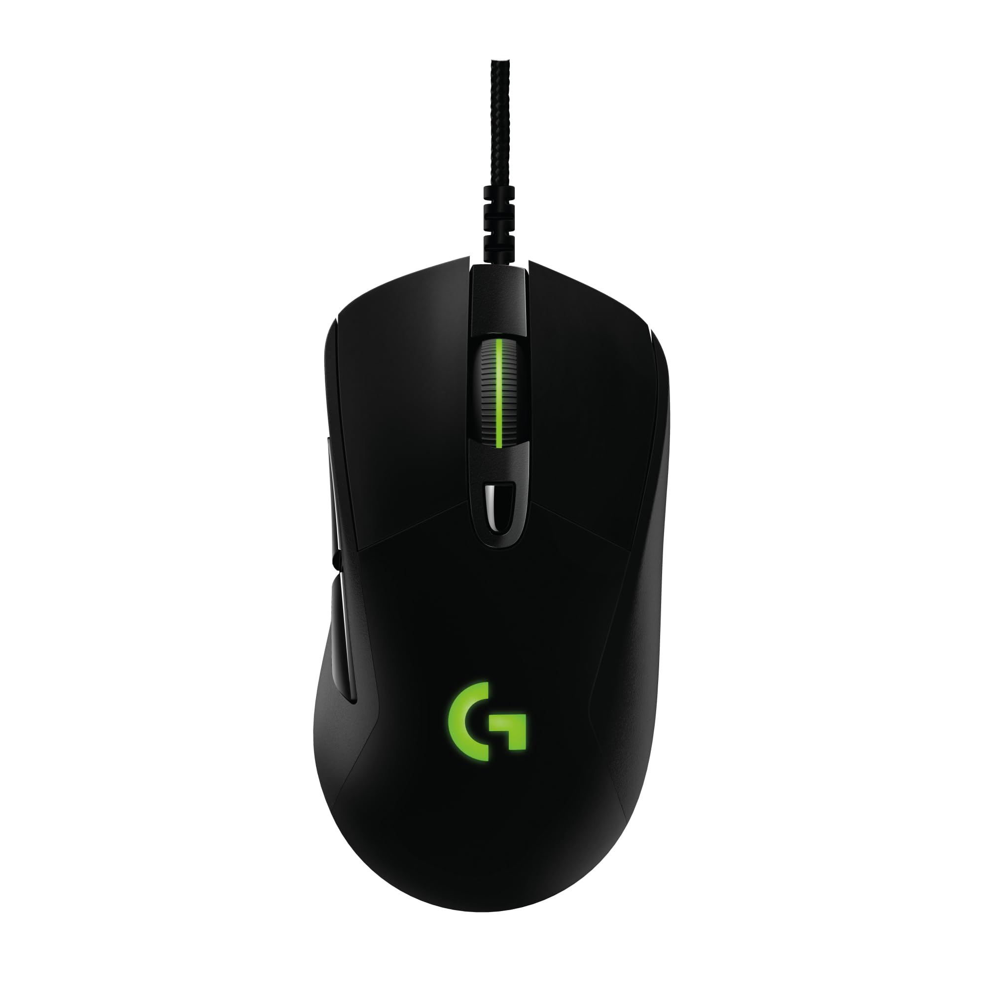 Logitech G403 Mouse Gaming Prodigy | 12000 DPI, RGB, Design Leggero, 6 Pulsanti Programmabili, Memoria Integrata, PC/Mac/Laptop, Imballaggio Tedesco, Nero
