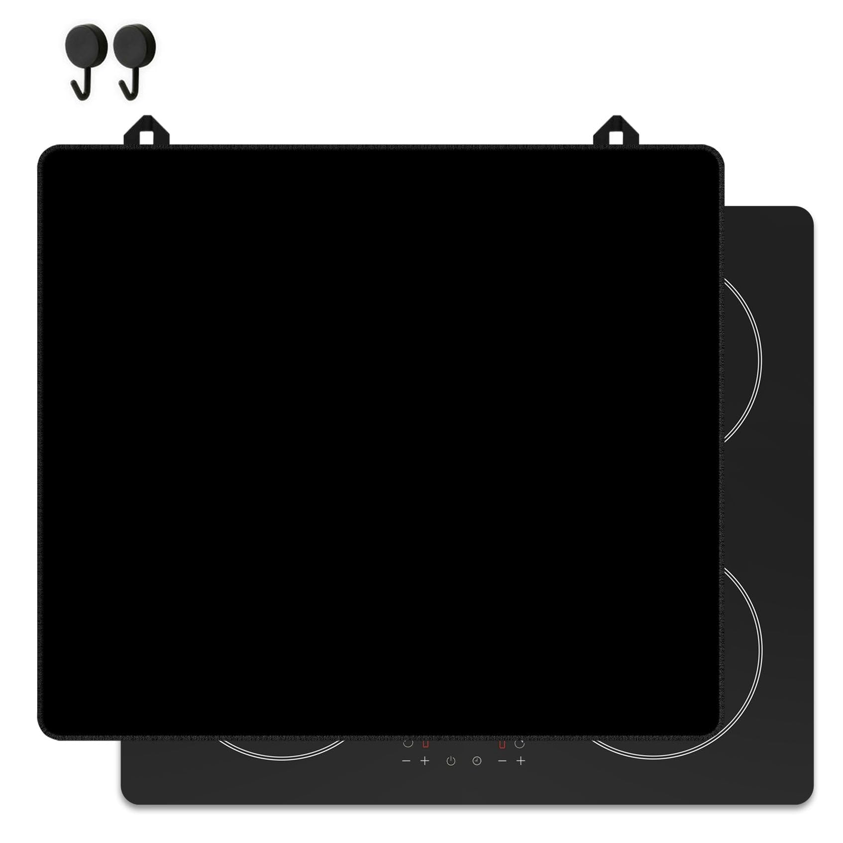 Protège Plaque Induction Noir Uni
