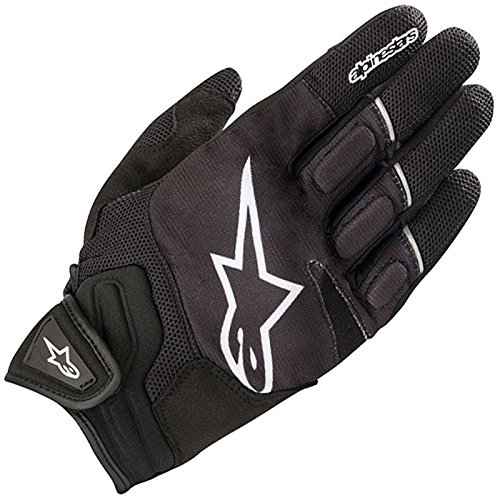Luva Alpinestars Atom Preta/Branca